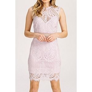 SOLD!Lavender Lace Dress